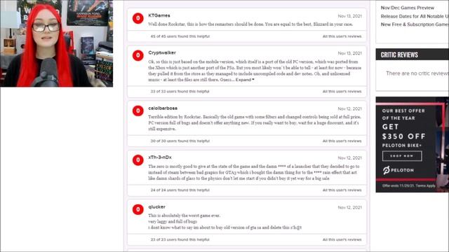 GTA Trilogy Faces DISASTROUS Reviews, Rockstar Refusing Returns To Upset Players смотреть онлайн
