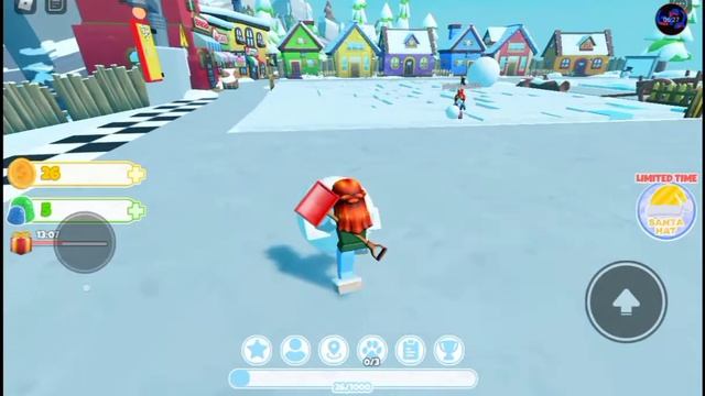 Играю в Snowball Simulator в Роблоксе! GROZZAR смотреть онлайн