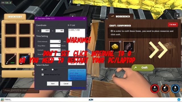 How To Craft Easily In Tribals Io !! -(Tribals.io)