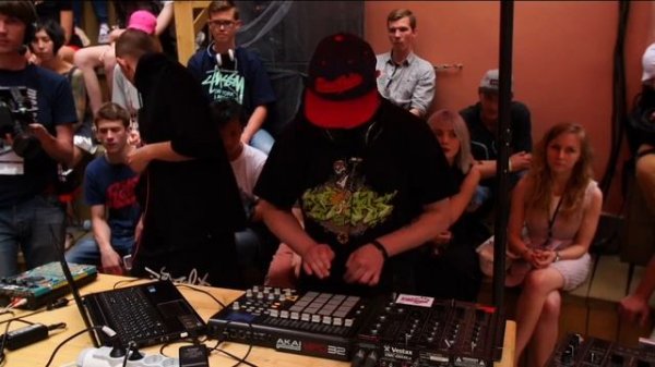 V1 Festival 2016 БАТТЛ БИТОДЕЛОВ БИТМЕЙКЕРОВ Battle Beatmakers Отбор 720p