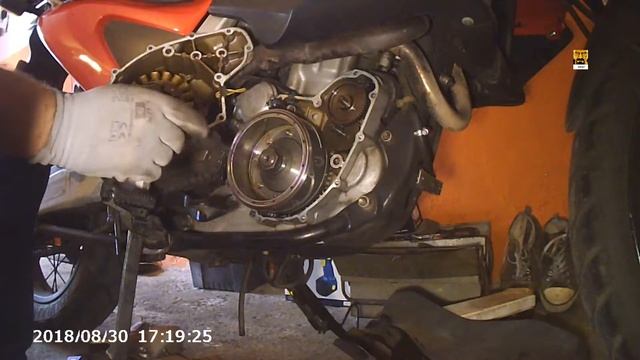 BMW f650 - objawy uszkodzonego sprzęgła rozrusznika смотреть онлайн