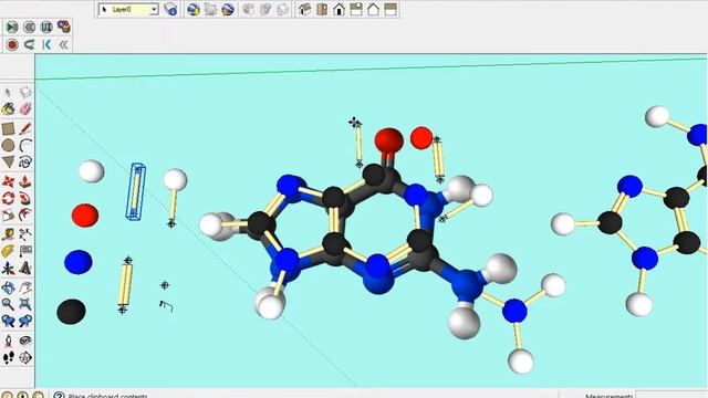 MMIS-08: Guanine in Sketchup смотреть онлайн