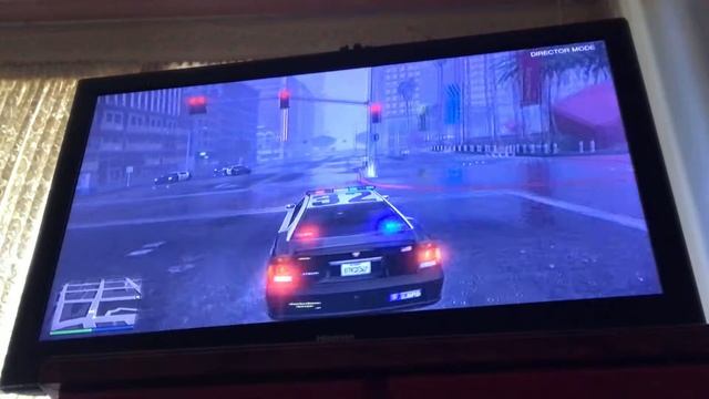 How to get the police buffalo in GTA story mode/director mode смотреть онлайн