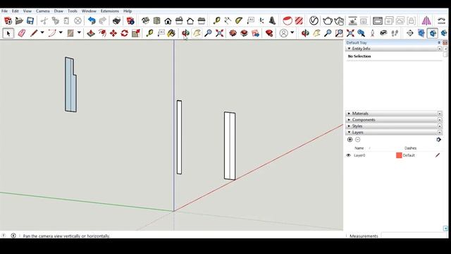 Section cuts add texture Sketchup (no plugin) смотреть онлайн