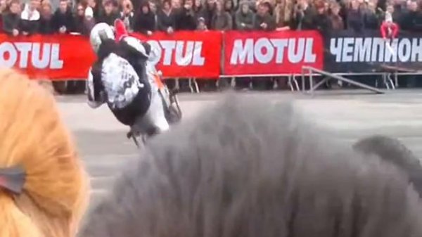 Чемпионат Восточной европы по Стант Райдингу СПб Stunt ride SPb 14.04.2013