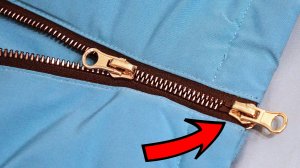 Как отремонтировать замок (молнию) на куртке