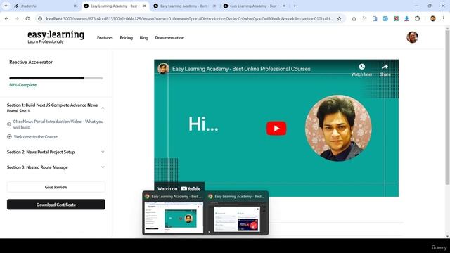 170 -Bug Fixed Show Module and Lesson Actual Data in Sidebar смотреть онлайн