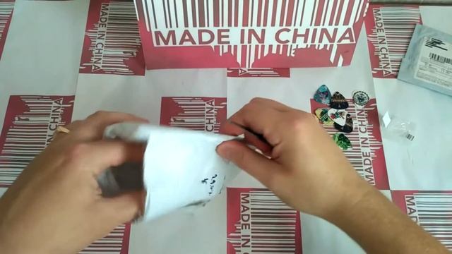 Посылка из Китая.Аксессуары для электрогитары смотреть онлайн
