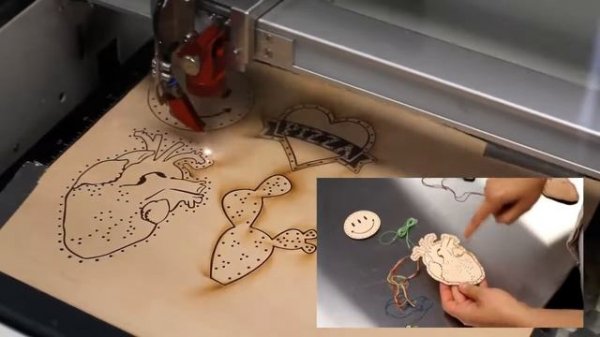 Кожа | Лазерная резка и гравировка кожи на станке Trotec