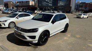 Мини обзор Touareg FL R-line Executive Edition 2018 г 3.0 дизель 245 л.с.