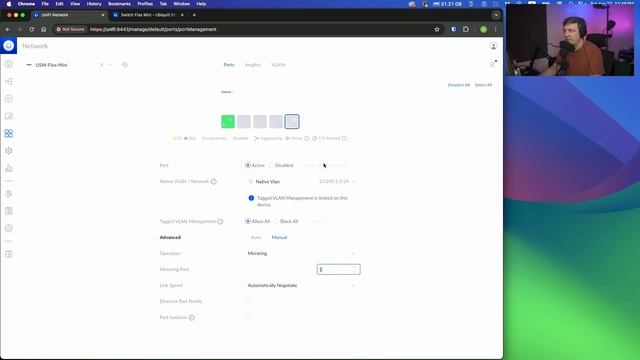 Ubiquiti Flex Mini - TAP/SPAN/Mirror/Capture the traffic смотреть онлайн