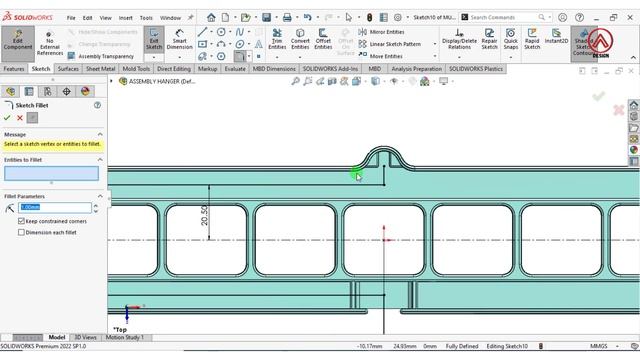 SolidWorks Assembly Full Tutorial Path Mate - Clothes Hanger смотреть онлайн