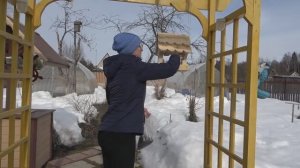 Кормушка для птиц моими руками.