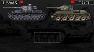 T-IV Ausf.F2 против Т-34 - главные танки Сталинградской битвы