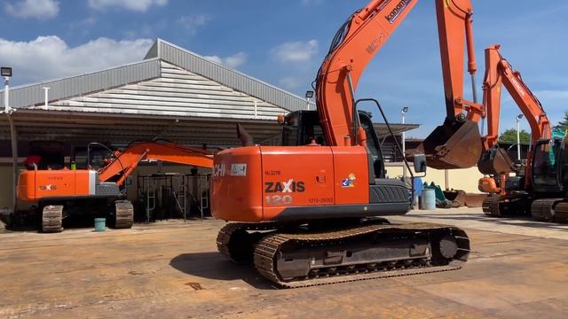 HITACHI ZX120-5B เก่าญี่ปุ่น ใบ70 อาร์มพิเศษ พร้อมใช้ ☎️081-8581834แบงค์ смотреть онлайн