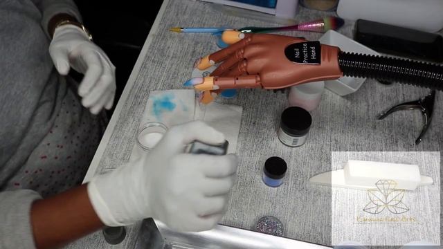 How To: Stiletto Shaped Acrylics, Different Designs (Somali Voice Over)