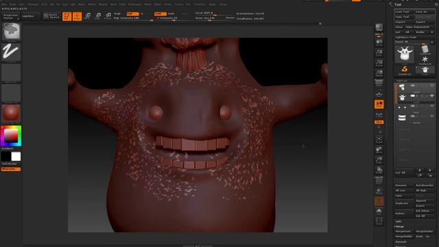 Toon Creature - Redesign - Zbrush Maya and Xgen смотреть онлайн