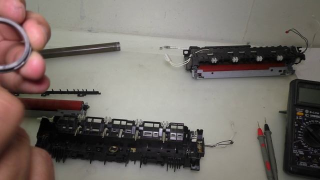 Сборка МФУ brother 7030 (часть 3). смотреть онлайн