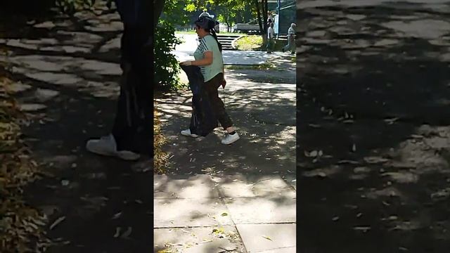 типа уборка территории в городке под названием курск