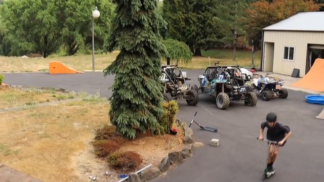 Caiden BMX Vs Tanner Fox!