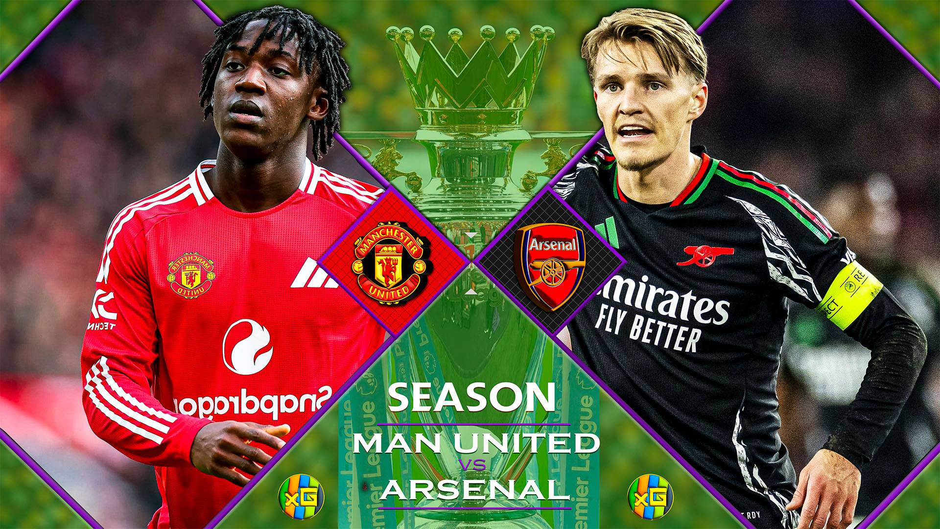 Манчестер Юнайтед - Арсенал | 09.03.2025 | Футбол |Чемпионат Англии | Прямая трансляция |xG