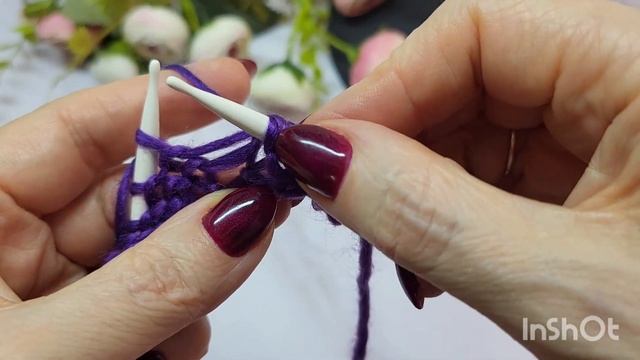 Очаровательный 💮простой узор "Сон-трава"! Воздушная новинка для пуловера и шали🌷! смотреть онлайн