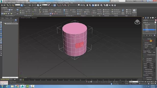 3ds Max 09-08 Modify Selection Panel Loop смотреть онлайн
