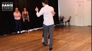 Аргентинское танго // Энроск. Комбинация шагов