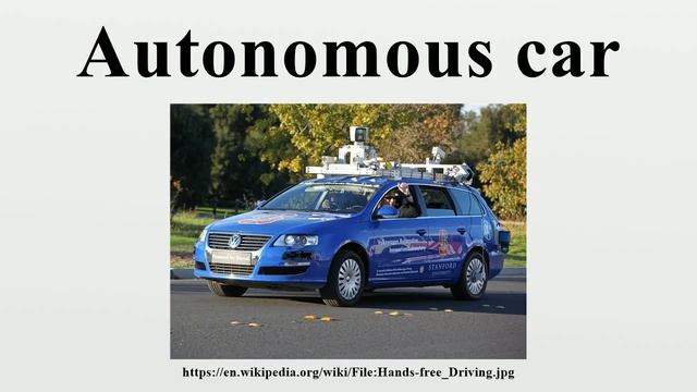 Autonomous car смотреть онлайн