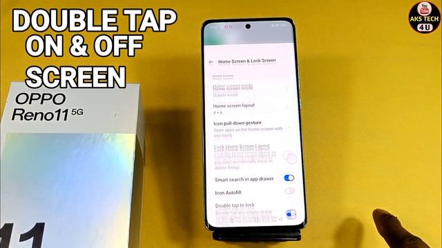 How To Double Tap On/Off Screen in Oppo Reno 11 5G | Double Tap Screen Lock Oppo Reno 11 5G смотреть онлайн