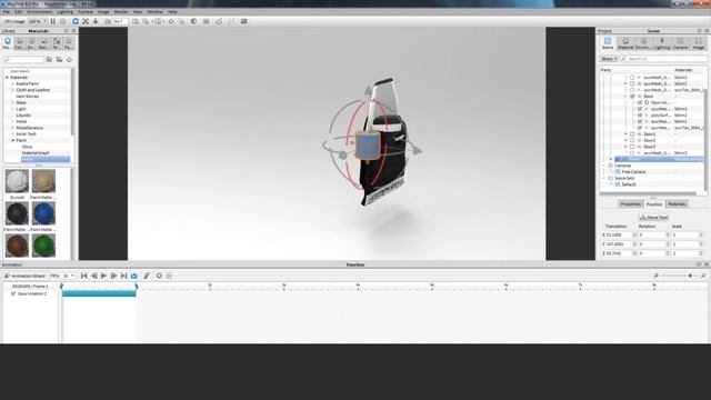 Keyshot Customize your object pivot point смотреть онлайн