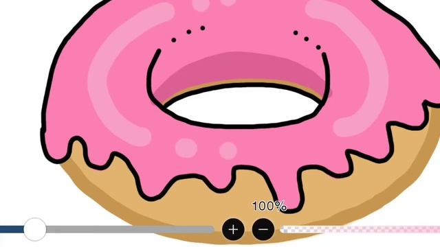 Офигенный пончик! Рисуем пончик.