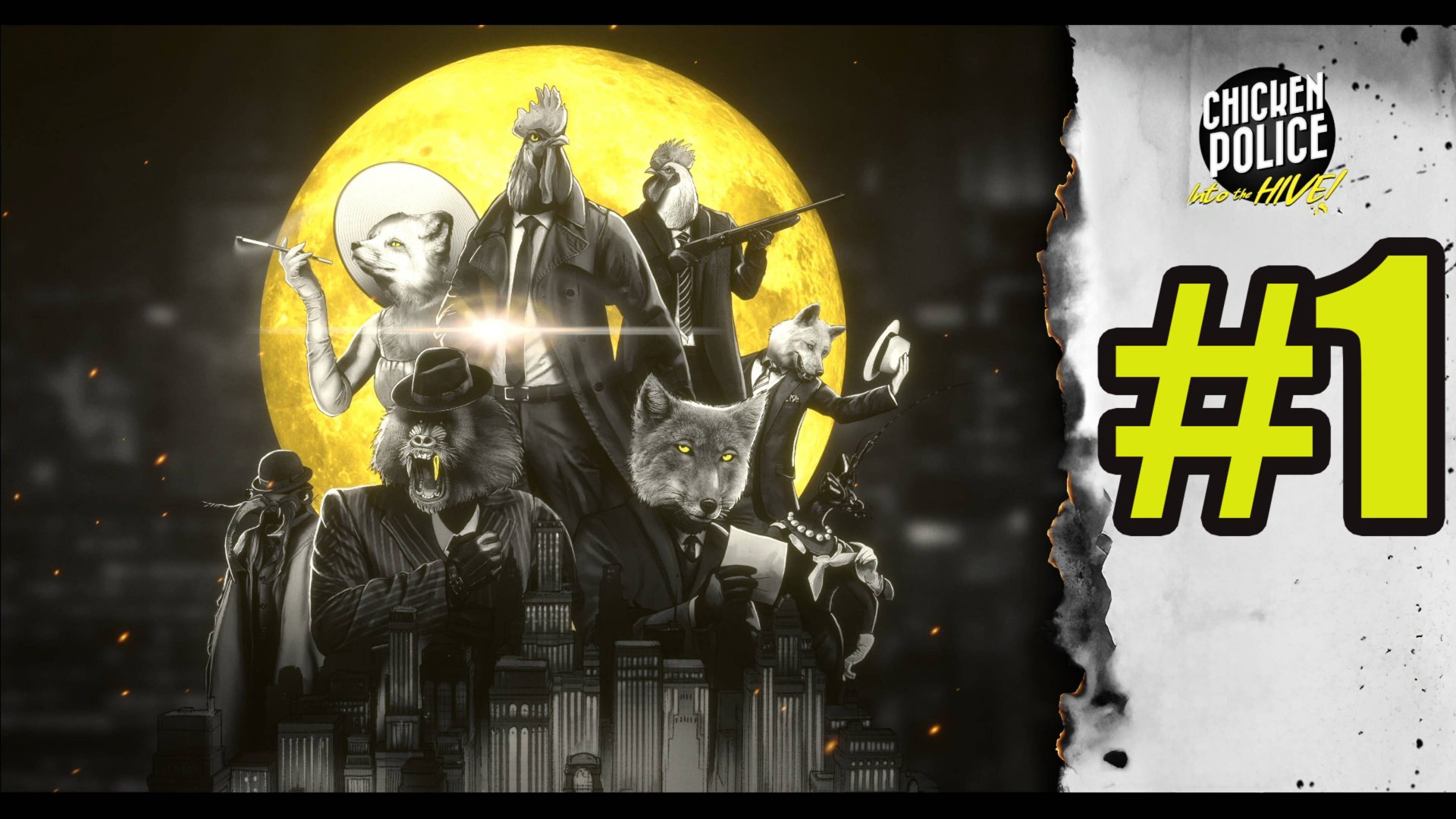 Chicken Police Into the HIVE прохождение на русском #1 смотреть онлайн