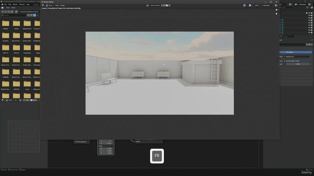 2 - Creating a School Rooftop Scene