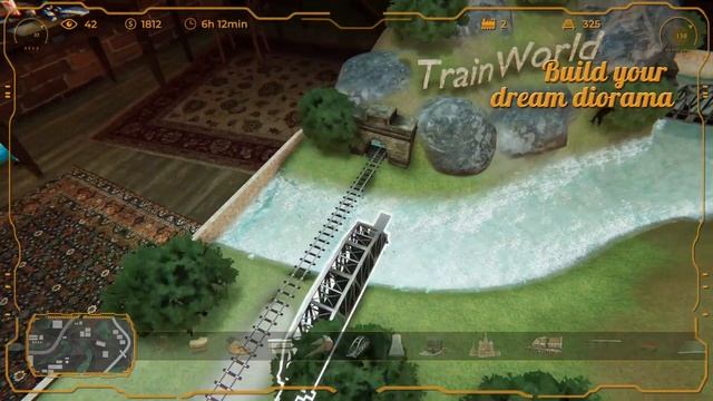 BUILD YOUR OWN MINI TRAIN TRACK! | TRAIN YARD BUILDER SIMULATOR смотреть онлайн