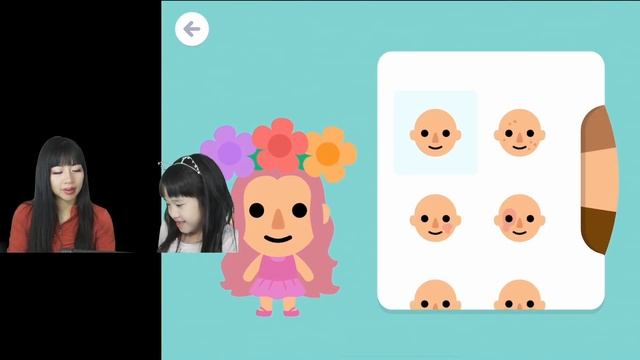 Sago Mini School About Me of Ella's family | Fun learning game and creating with Ella смотреть онлайн