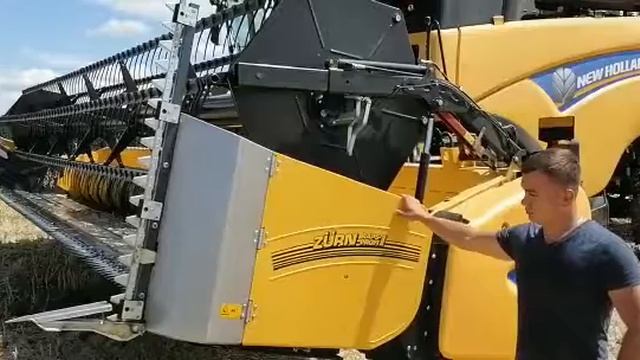 Приспособление для уборки рапса рапсовый стол Zurn смотреть онлайн