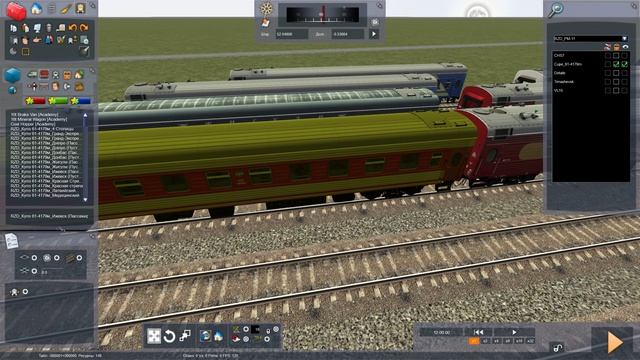 Railworks Train Simulator пассажирские вагоны смотреть онлайн