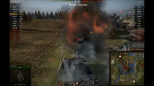 World Of Tanks - VK 3002 M Tier 6 Medium Tank - 8.8 - Dive into Komarin смотреть онлайн