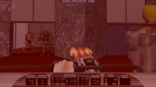 💥 Duke Nukem 3D – Эпизод 3: Взрывы, боевики и безумие в Shrapnel City! смотреть онлайн