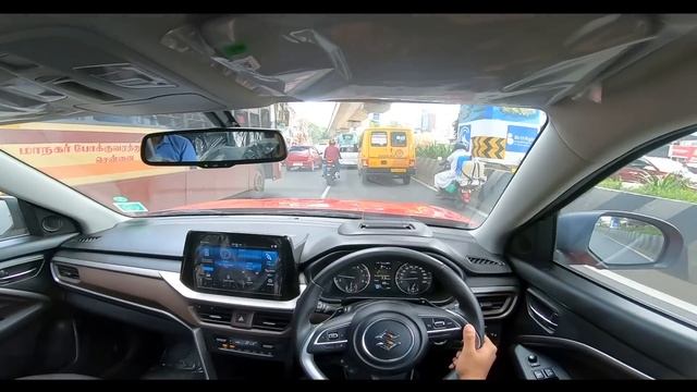 MARUTI BREZZA TEST DRIVE | MANUAL MODE WITH PADDLE SHIFTER смотреть онлайн