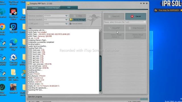 Xtouch X10 FRP Reset in Octoplus Frp Tool/How To Bypass Frp xtouch x10 model смотреть онлайн