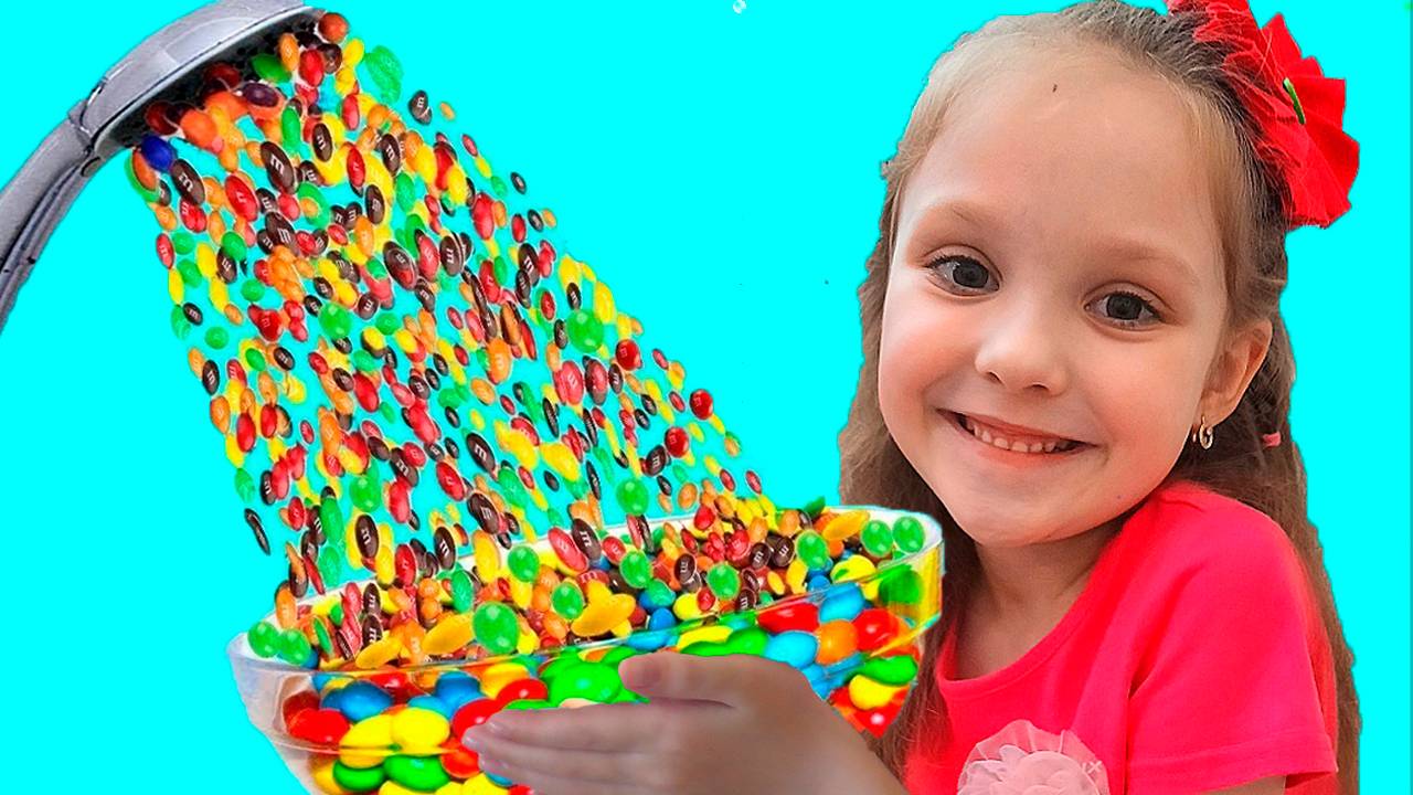 Волшебный душ /Видео для детей / История про Волшебный Душ из Конфет смотреть онлайн