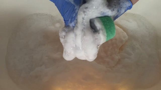 ASMR Foam, Soap, Sponges. Sounds😊ASMR пена,мыло,губки,звуки #4