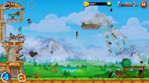 СТИКМЕН С КАТАПУЛЬТОЙ - Игра The Catapult 2. Игры для андроид. День 40. ЧЕТВЕРТЫЙ Босс!
