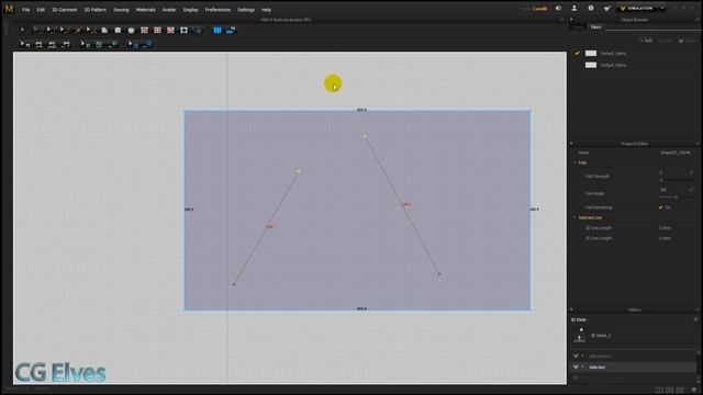 Marvelous Designer 5.5 Tutorial: Merge Separate Internal Lines смотреть онлайн