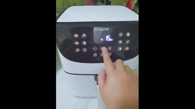 Review Cosori CP158-AF Premium Air Fryer 5.5L, 1700W, LED Digital Touch Screen, Black смотреть онлайн