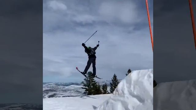 Skiing Park city Utah terrain park смотреть онлайн