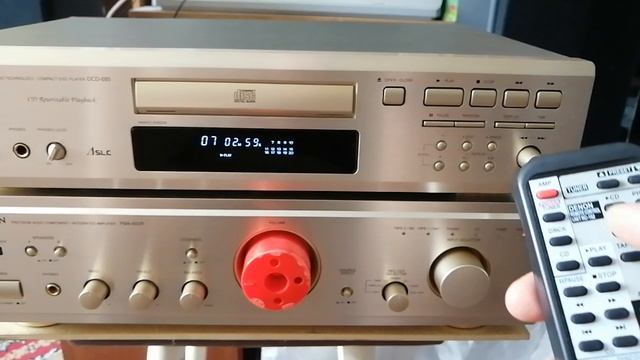 Denon PMA-655R & Denon DCD-685 Видео работы перед отправкой покупателю. смотреть онлайн