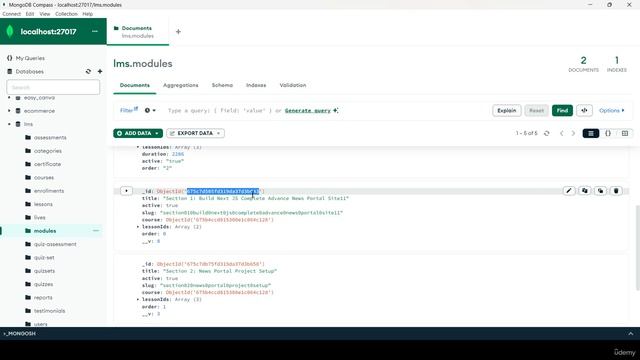 164 -Show Module and Lesson Actual Data in Sidebar Part 1 смотреть онлайн